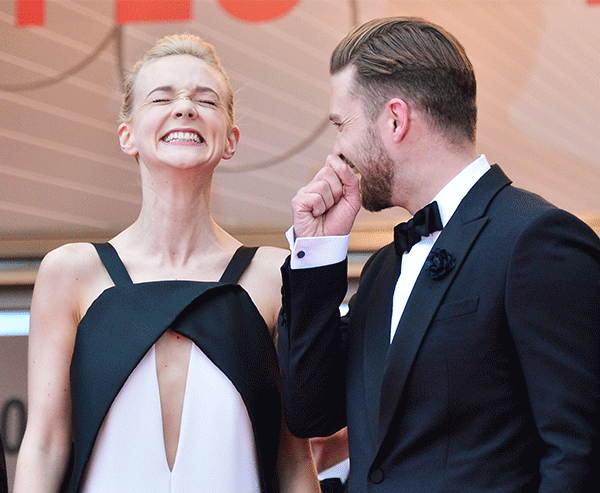 Carey Mulligan and Justin Timberlake at Cannes