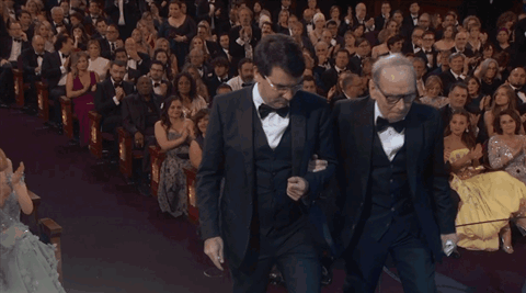 Ennio Morricone at the Oscars 2016