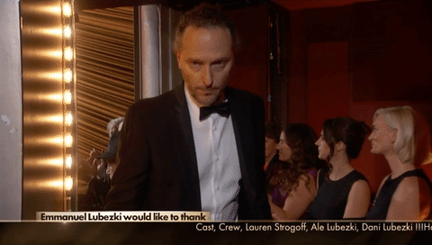 Emmanuel Lubezki at the Oscars 2016