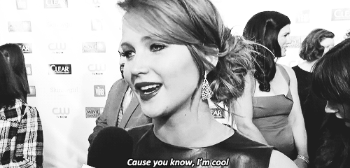 Jennifer Lawrece is cool