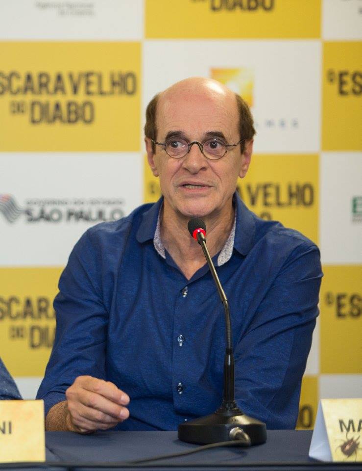 Marcos Caruso, O Escaravelho do Diabo (Crédito Aline Arruda)