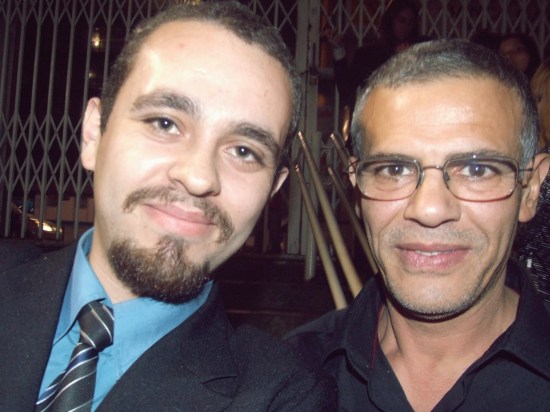 Alex Gonçalves and Abdellatif Kechiche