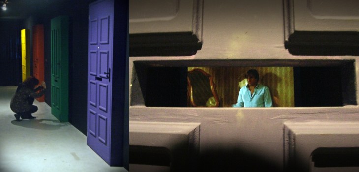 O privilégio em acompanhar a intimidade dos personagens de Truffaut é convertida em uma seção voyeurística na exposição